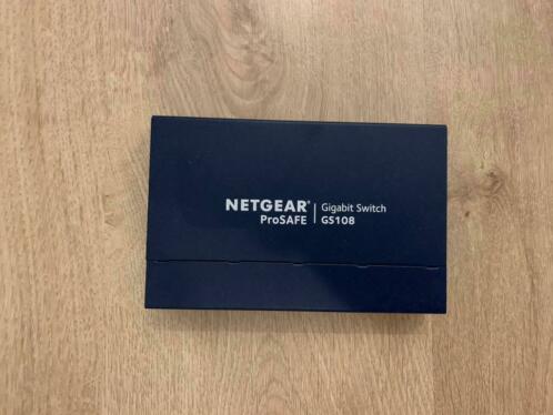 Netgear GS108 switch, 8 poorten