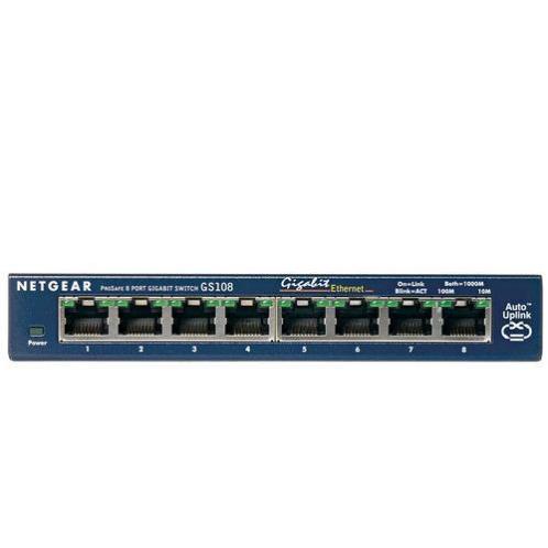 Netgear GS108GE switch voor  34.95