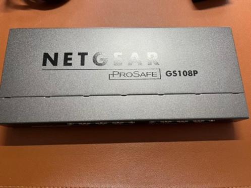 Netgear GS108P 8 poorts gigabit switch met PoE