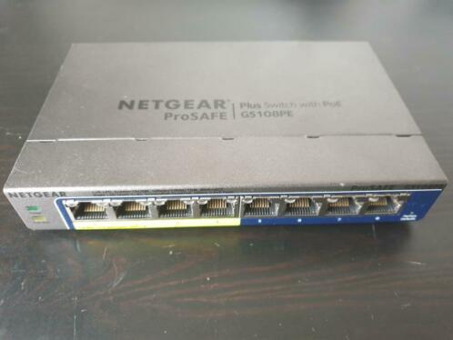 Netgear GS108PE PoE-switch
