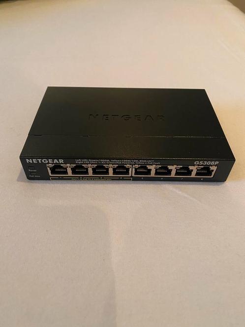 Netgear GS308P inclusief adapter