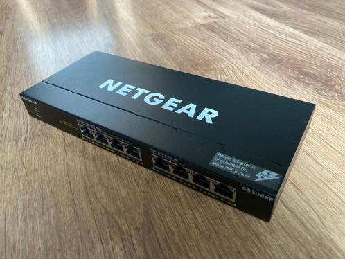 Netgear GS308PP netwerkswitch 8x PoE power over ethernet