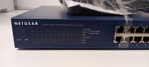 Netgear GS724T-400EUS - Smart managed Switch - PoE - 1 poort