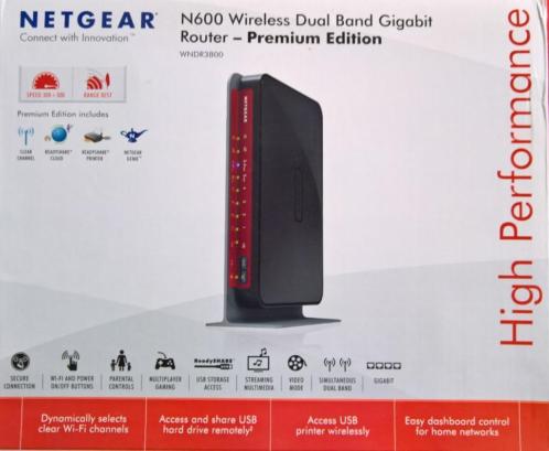 Netgear N600 draadloze router