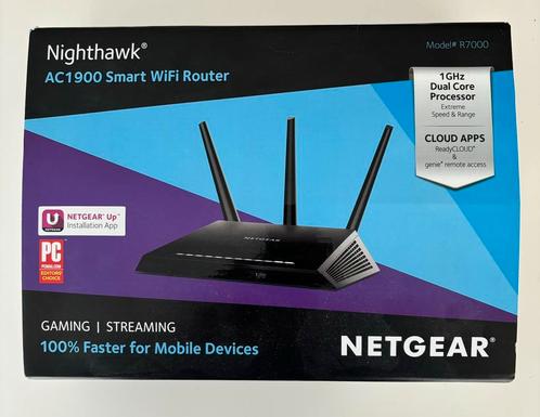 NETGEAR Nighthawk R7000 AC1900 Dual-Band Smart WiFi Router