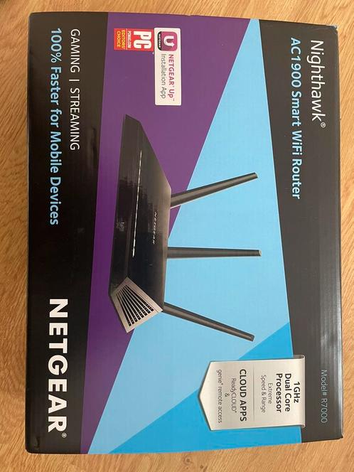 NETGEAR Nighthawk R7000 AC1900 Dual-Band Smart WiFi Router