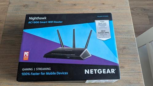 NETGEAR Nighthawk R7000 AC1900 Dual-Band Smart WiFi Router