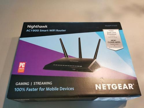 NETGEAR Nighthawk R7000 AC1900 Dual-Band Smart WiFi Router