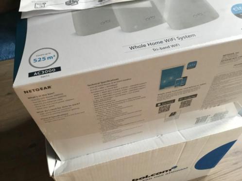 Netgear Orbi RBK53 Complete Multiroom Wifi  2 jaar Garantie