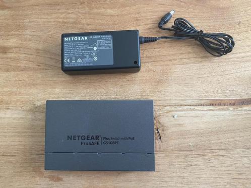 Netgear Plus switch met PoE model GS108PE