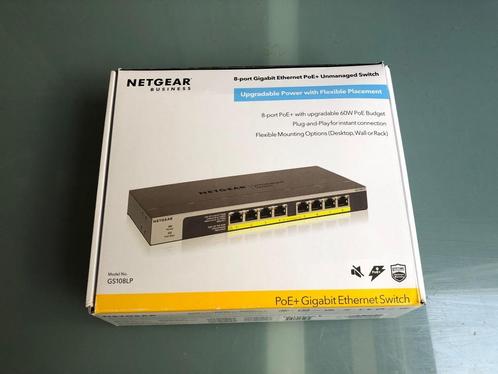 Netgear PoE Internet Switch (GS108LP, 8-port)