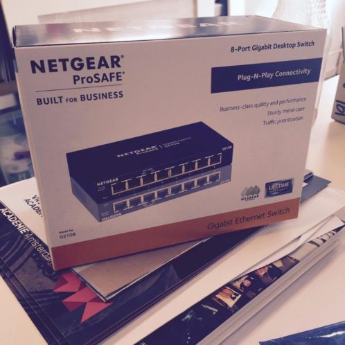 Netgear ProSafe 8 port Gigabit Swtich