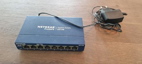 Netgear Prosafe GS 108 GS108v4 switch 8 poorten
