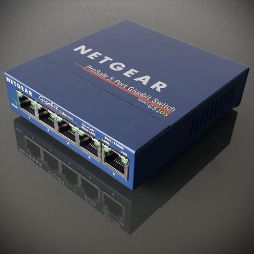 NETGEAR ProSafe GS105  5 poort - Gigabit Switch Ethernet