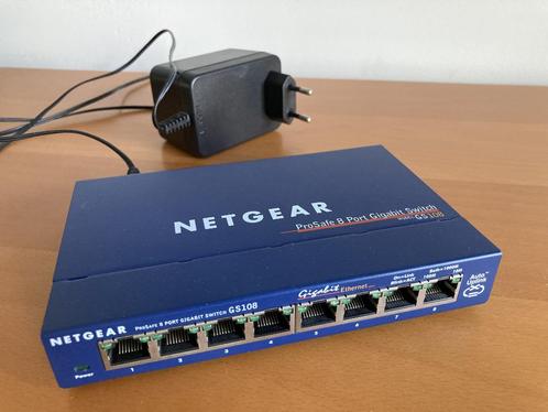 Netgear ProSafe GS108 Gigabit 8 poort netwerk switch