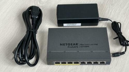 Netgear ProSAFE GS108PE V3 Managed 8-Poorts Switch met POE