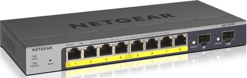 Netgear ProSAFE GS110TP  8 poort Gigabit PoE switch