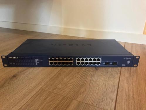 Netgear ProSafe GS724T 24 ports gbit SFP gbic