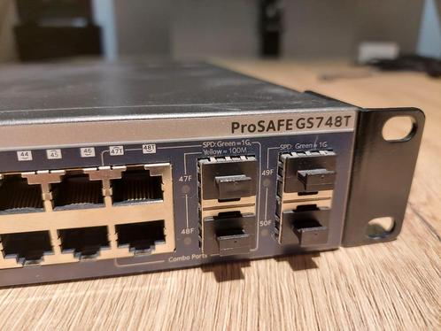 Netgear Prosafe GS748T 48 port vlan gigabit switch