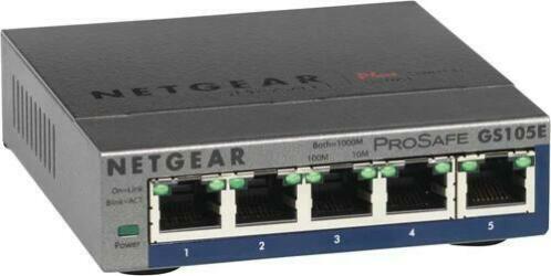NETGEAR Prosafe Plus GS 105e, in gesealde verpakking 