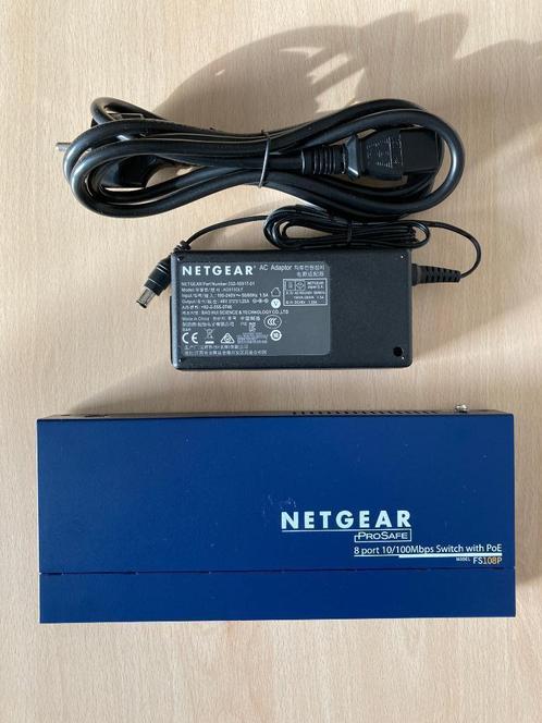 Netgear Prosafe PoE 10100 Switch - FS108P v3