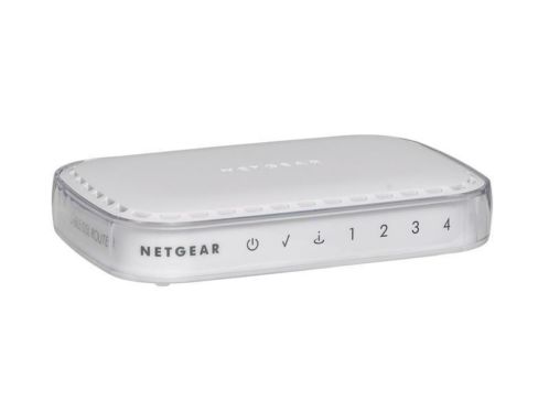 Netgear RP614 v4 4 Port Cable  DSL Router  10100 Switch