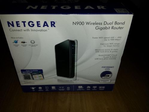 Netgear WNDR4500 - N900 WLAN Dual-Band Gigabit Router 