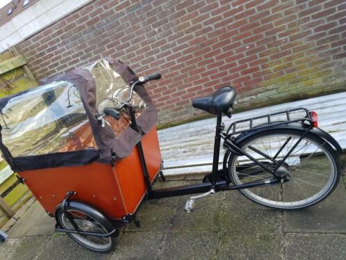 Nette Babboe big 5 speed met huif en baby schaal voor 4kids 