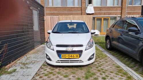 Nette Chevrolet Spark 1.0 Bifuel 2013 Wit met airco