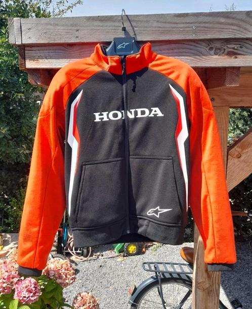 Nette Hoodie Alpinestars Honda Chrome Sport , Maat L