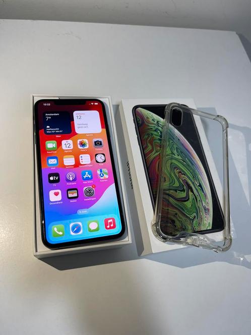 Nette  Iphone XS Max 64GB  Met Doos Hoesje  88 Batterij