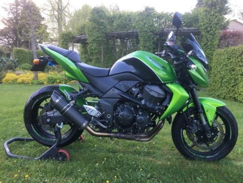 Nette Kawasaki Z750 ABS Candy Lime Green 2012