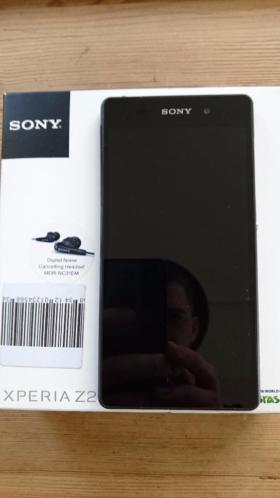 Nette Sony Xperia Z2 met bon en toebehoren - krasvrij