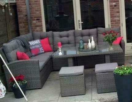 Nette tuin lounge set