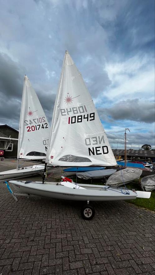 Nette wedstrijd-Laser, zeilnummer 176588