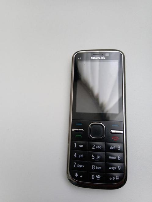 Nette Zwartkleurig Nokia C5-00 origineel simvrij modern 5MP