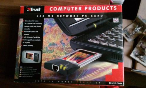 netwerk pc kaart van Trust
