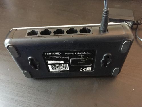 netwerk switch Sitecom 1 - 4