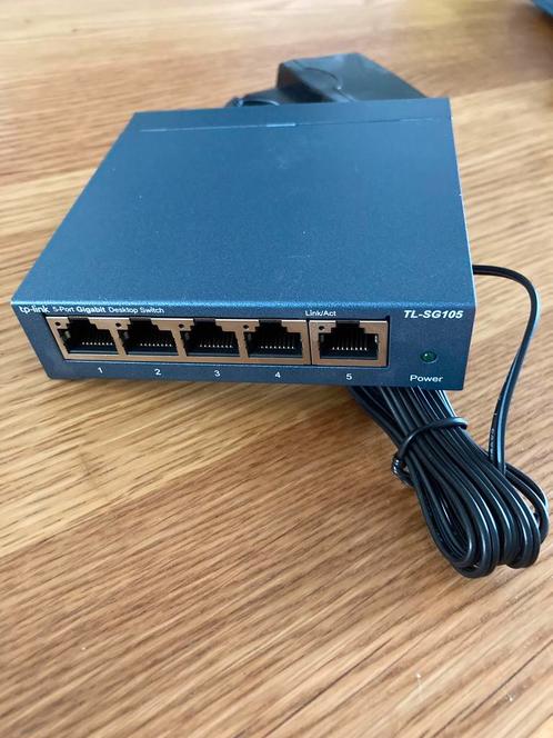Netwerk switch to-link 5-Port Gigabit desktop  TL-SG105