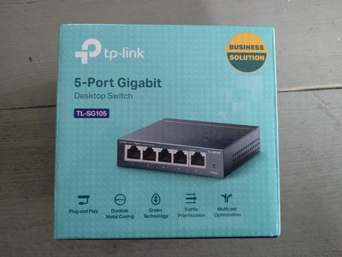Netwerk switch TP-link 5 poort nieuw
