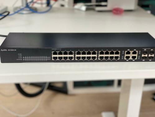 netwerk switch ZyXEL GS1920-24 man. 28x Ethernet 1Gbps