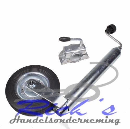 Neuswiel 48mm met neuswielklem, metalen velg (actie)