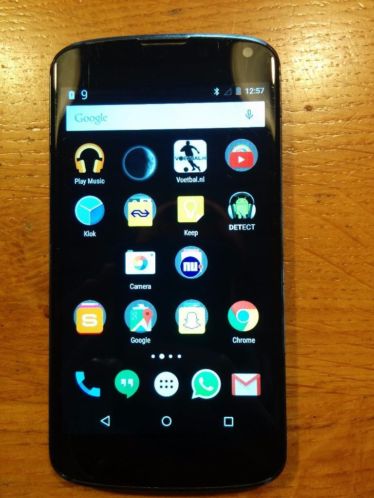 Nexus 4 16GB mobieltje android 5.1 google LG (E960) telefoon