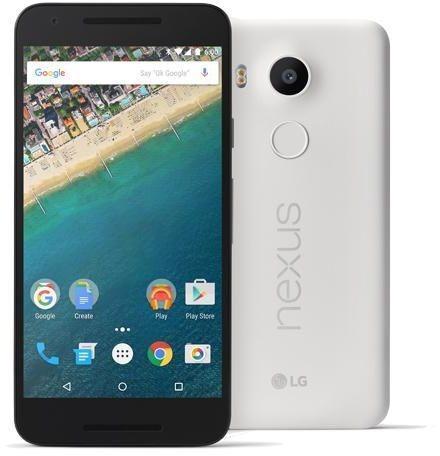 Nexus 5X 32GB wit met GARANTIE amp Officile Case