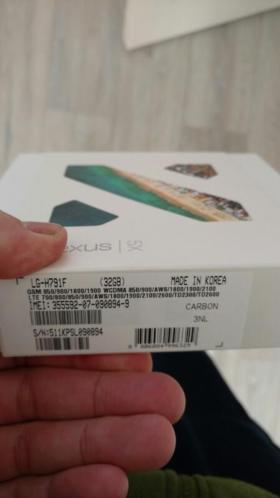 Nexus 5x 32GB zwart Te koop 300