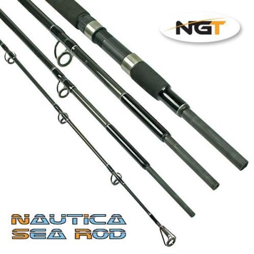 NGT Nautica Carbon Zee Reishengel 240cm (4-delig)