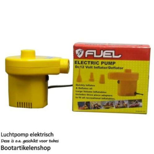 (nieuw) 12v luchtpomp, voor opblazen en ontluchten