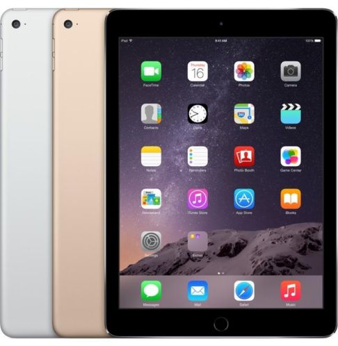 NIEUW APPLE iPAD AIR 2 16GB 64GB WIFI GOUD ZWART 1jaar GAR