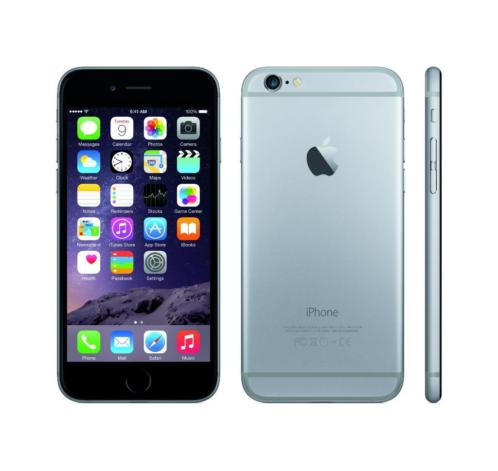 Nieuw Apple iPhone 6 16GB 4G Zwart, Grijs 1 Jaar Garantie