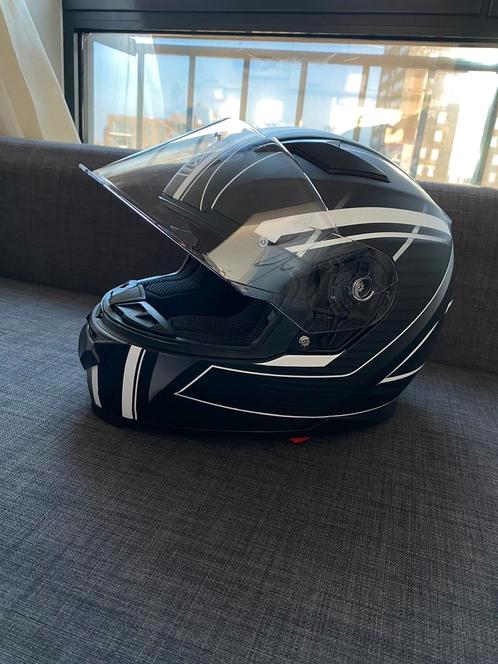 NIEUW BAYARD motor helm helmet S 55-56 cm black zwart